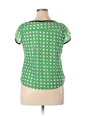 Worthington Short Sleeve Blouse (view 2)