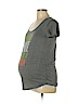 Assorted Brands Gray Short Sleeve T-Shirt Size L - photo 1