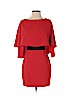 Alice + Olivia 100% Polyester Red Casual Dress Size S - photo 1