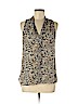 Vince Camuto Tan Sleeveless Blouse Size S - photo 1