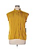 Jason Wu for Target 100% Polyester Yellow Short Sleeve Blouse Size XL - photo 1