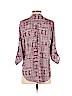 Lush 100% Polyester Purple 3/4 Sleeve Blouse Size S - photo 2