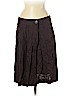 H&M 100% Linen Brown Casual Skirt Size 8 - photo 1