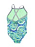 Dolfin Green One Piece Swimsuit Size 14 - photo 2