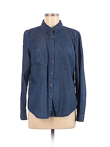 Forever 21 Long Sleeve Button-Down Shirt (view 1)