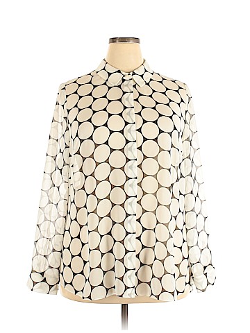 Lane Bryant Long Sleeve Blouse (view 1)