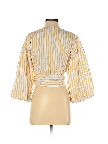 10 Crosby Derek Lam 3/4 Sleeve Blouse (view 2)