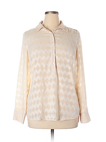 Merona Long Sleeve Blouse (view 1)