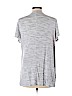 Motherhood Gray Short Sleeve Blouse Size L - photo 2
