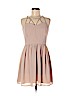 Forever 21 100% Polyester Tan Casual Dress Size M - photo 1