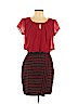 Speechless 100% Polyester Red Casual Dress Size L - photo 1