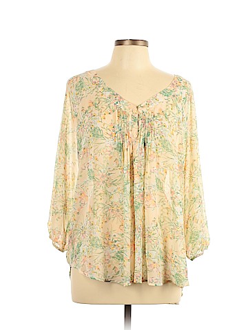 LC Lauren Conrad 3/4 Sleeve Blouse (view 1)