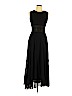 FUZZI 100% Nylon Black Casual Dress Size L - photo 1