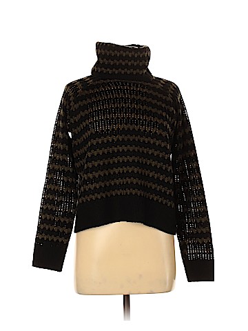 Aqua Turtleneck Sweater (view 1)