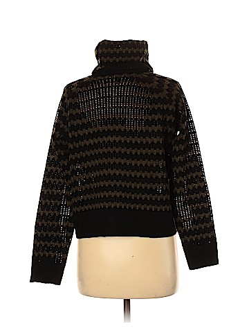 Aqua Turtleneck Sweater (view 2)