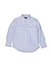 Ralph Lauren 100% Cotton Solid Blue Long Sleeve Button-Down Shirt Size 5 - photo 1