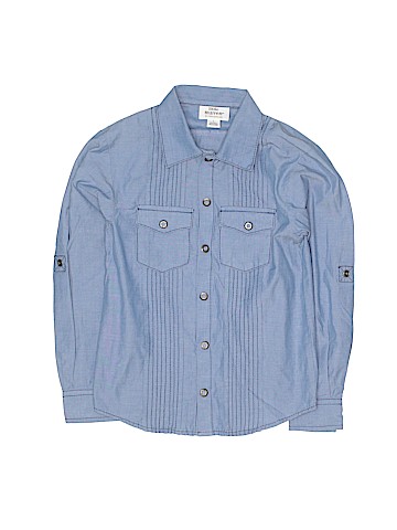Little Maven Long Sleeve Button-Down Shirt (view 1)