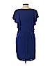 Ali Ro 100% Silk Blue Casual Dress Size 10 - photo 2