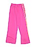 Adidas 100% Polyester Stripes Pink Active Pants Size 6X - photo 2