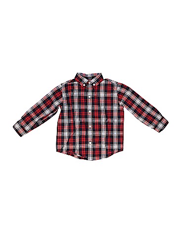 Janie and Jack Long Sleeve Button-Down Shirt (view 1)