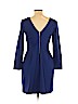 Banana Republic Blue Casual Dress Size 12 (petite) - photo 2
