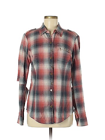 Charlotte Ronson Long Sleeve Button-Down Shirt (view 1)