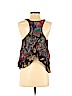 Patrons of Peace 100% Rayon Red Sleeveless Blouse Size S - photo 2