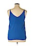 Shinestar 100% Polyester Blue Sleeveless Blouse Size XL - photo 2