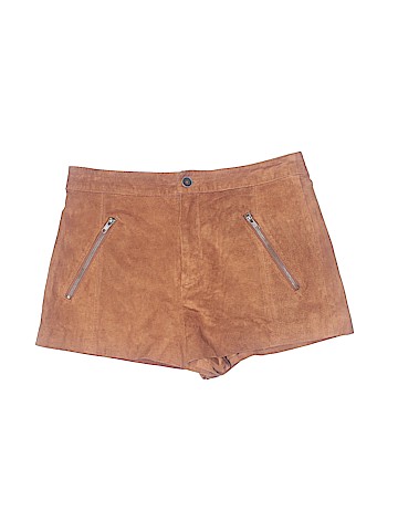 Forever 21 Leather Shorts (view 1)