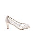 Adrianna Papell Silver Heels Size 8 1/2 - photo 1