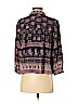 Sea New York 100% Silk Purple 3/4 Sleeve Silk Top Size 2 - photo 2