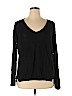 Mossimo Black Long Sleeve Top Size XL - photo 1