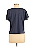 Poof! 100% Cotton Blue Short Sleeve Top Size M - photo 2