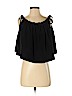 Cynthia Rowley 100% Silk Black Sleeveless Silk Top Size S - photo 1