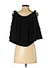 Cynthia Rowley 100% Silk Black Sleeveless Silk Top Size S - photo 2