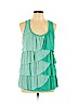 French Laundry Green Sleeveless Top Size L (petite) - photo 1