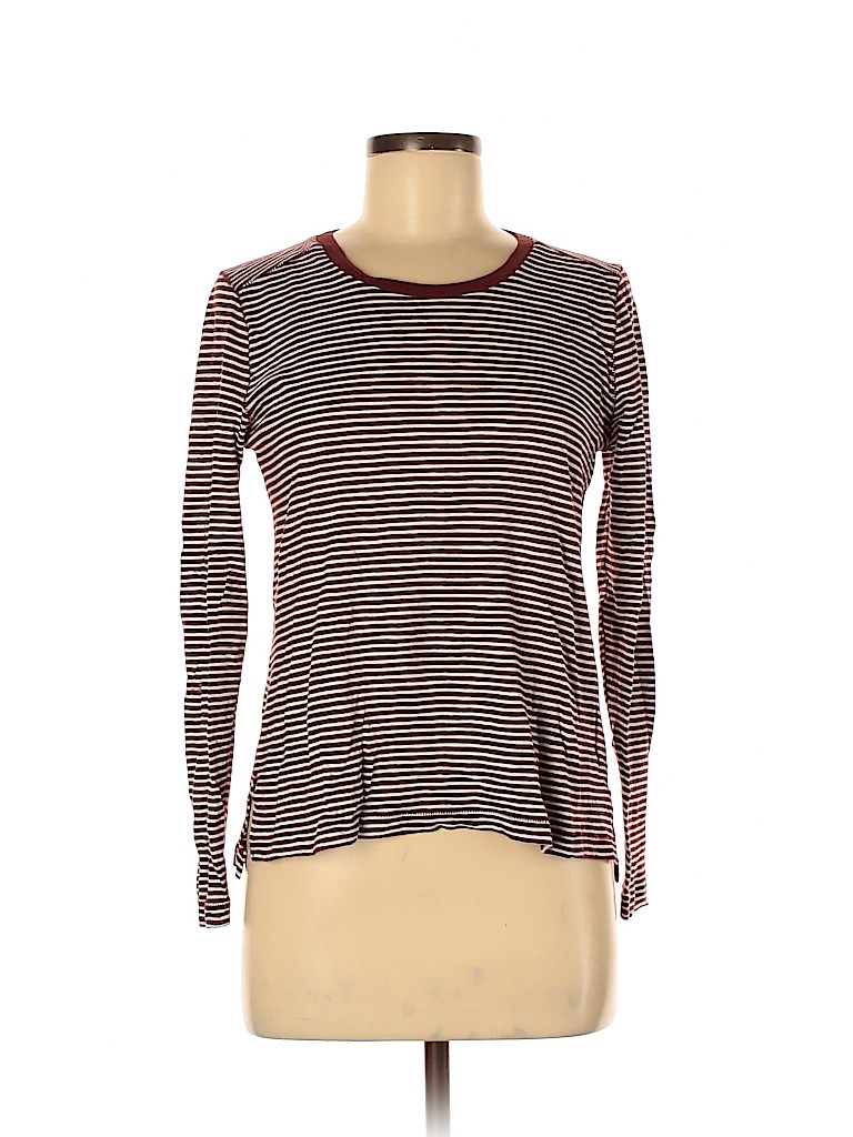 Madewell 100% Cotton Burgundy Long Sleeve T-Shirt Size M - photo 1