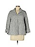 Lafayette 148 New York Gray Jacket Size 6 - photo 1