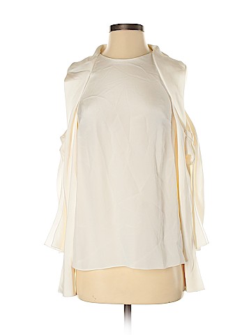 3.1 Phillip Lim Long Sleeve Silk Top (view 1)
