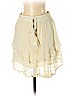 TRYB 100% Viscose Ivory Casual Skirt Size S - photo 1