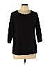 Ellen Tracy Black Pullover Sweater Size L - photo 1