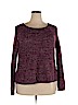 Faded Glory Purple Pullover Sweater Size 20 - photo 1