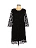 H&M 100% Polyamide Black Casual Dress Size M - photo 1