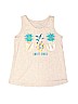 Justice Gray Sleeveless T-Shirt Size 10 - photo 1
