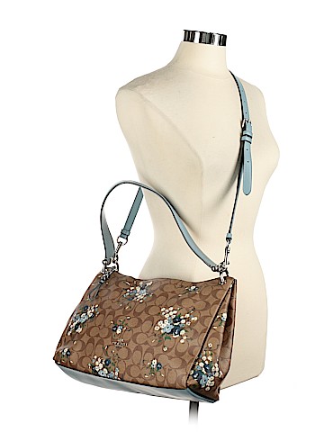 Coach Factory Leather Satchel (view 2)