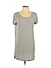 Hollister Gray Casual Dress Size L - photo 1