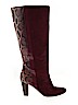 Cosmopolitan Burgundy Boots Size 9 1/2 - photo 1