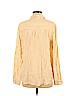 Forever 21 100% Rayon Yellow Long Sleeve Button-Down Shirt Size M - photo 2