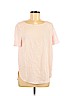 H&M 100% Polyester Pink Short Sleeve Blouse Size 6 - photo 1