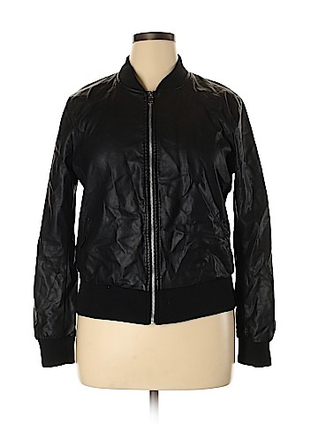 Forever 21 Plus Faux Leather Jacket (view 1)